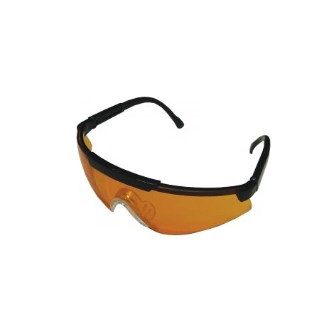 Очки стрелковые Sporty оранжевые (УФ-защита, класс оптики 1, незапотевающие, регулируемые дужки, сменные линзы)