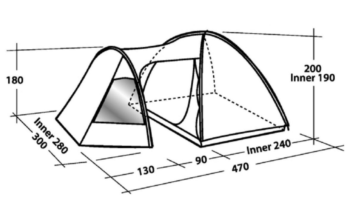 Палатка easy Camp Corona 300