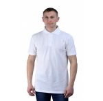 Рубашка-поло белая