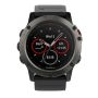 Garmin FENIX 5X SAPPHIRE серые с черным ремешком