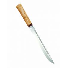Нож Бурятский большой (карельская береза), 100х13м