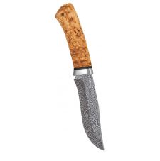 Нож Клычок-3 (карельская береза, алюминий) подарочный, ZDI-1016