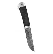 Нож Робинзон-2 (кожа, алюминий), ZD-0803