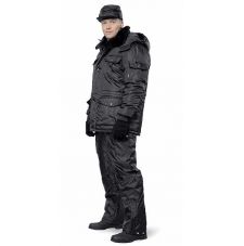 Куртка мужская "Охрана " зимняя черная