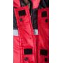 Куртка мужская "Арктика" зимняя красная с черным и с СОП, тк. Оксфорд