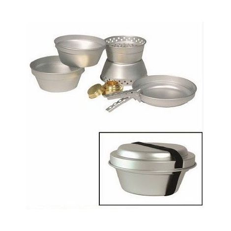 Набор посуды кухон. (8 предметов) алюмин. MIL-TEC