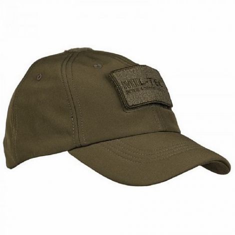 Бейсболка Soft-Shell MIL-TEC, цвет Olive