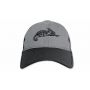 Бейсболка Helikon Logo Cap, цвет Black/Shadow Grey B