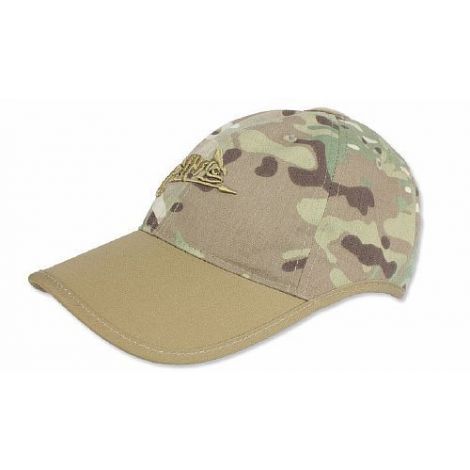 Бейсболка Helikon Logo Cap, цвет Camogrom/Coyote A