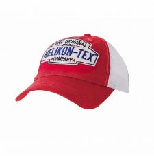 Бейсболка Helikon Trucker Logo Cap, цвет Red/White