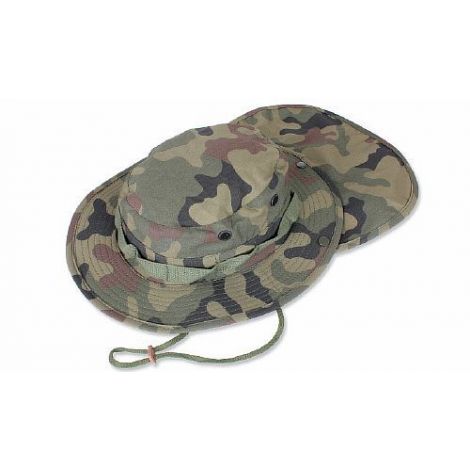 Панама Boonie Hat NR с хвостом Helikon, цвет PL Woodland