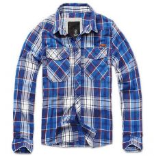 Рубашка Check Shirt Brandit, цвет Navy