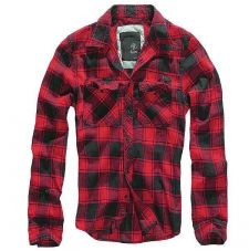 Рубашка Check Shirt Brandit, цвет Red/Black