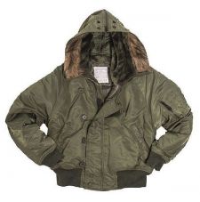 Куртка летная N2B MIL-TEC, цвет Olive