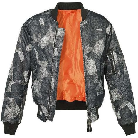 Куртка летная МА1 Brandit, цвет Night Camo Digital