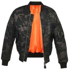 Куртка летная МА1 Brandit, цвет Darkcamo