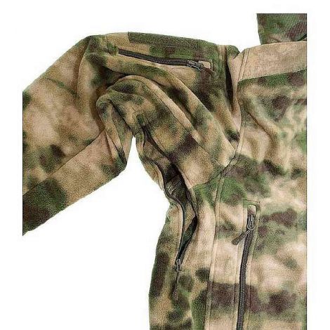 Флисовая куртка DELTA MIL-TEC, цвет Mil-Tacs FG